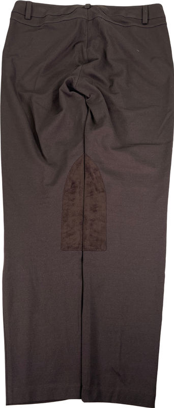 Cabi Women’s Brown Stretch Knit Riding Ponte Pants - 10 image 2