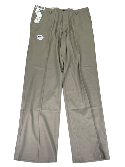 Dockers Men's Beige Classic Fit Stretch Performance Khaki Dress Pants - 36x34