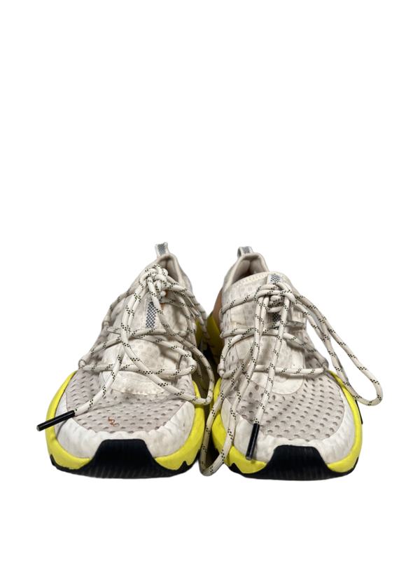 Sorel Women's Ivory/Yellow Kinetic Impact Lace Up Active Sneakers - 6 image 2