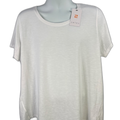 Zelos Men's White Short Sleeve Basic T-Shirt - XXL