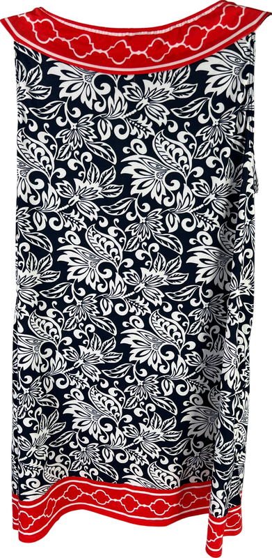Max Studio Women’s Blue Jersey Tunic Tank Top - S image 2