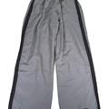 Nike Men's Gray Lined Woven Zip Ankle Atheltic Pants - M