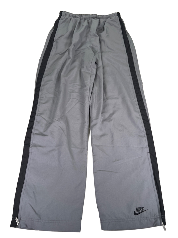 Nike Men's Gray Lined Woven Zip Ankle Atheltic Pants - M