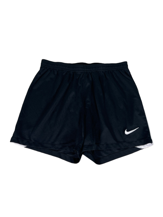Nike Women's Black/White Dri-Fit League 3 Knit Soccer Athletic Shorts - S