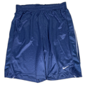 Nike Men's Blue/White Drawstring Waist Athletic Shorts - M