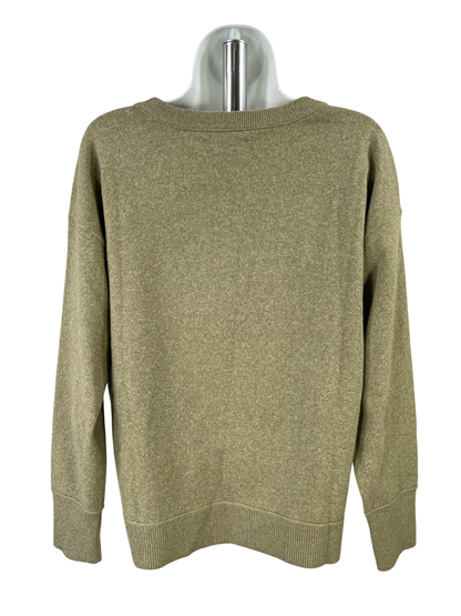 Lucky Brand Women's Green Soft V-Neck Long Sleeve Sweater - S image 2