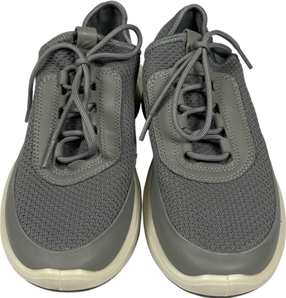Ecco Women’s Gray Soft Lace Up Athletic Sneakers - 39/US 8 image 2
