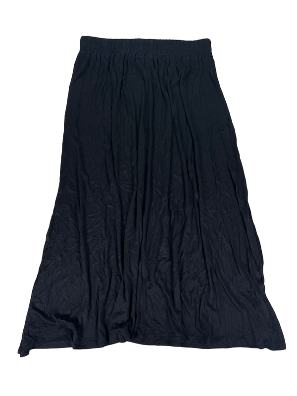 Dana Buchman Women's Black Pull On Maxi Skirt - M image 2