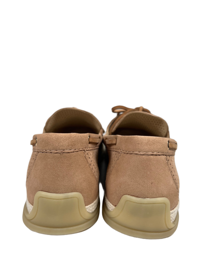 Dolce Vita Women's Tan Doris Perforated Suede Slip On Boat Shoes - 10 image 5