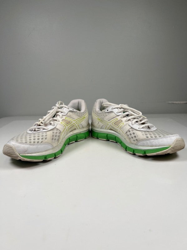 Asics Women's White/Green Lace Up Gel-Blur33 Athletic Shoes - 8 image 6