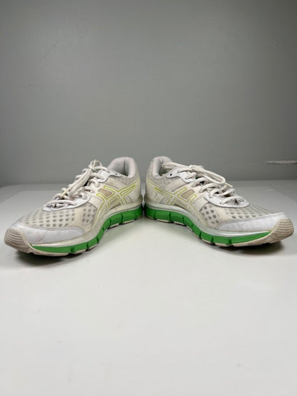 Asics Women's White/Green Lace Up Gel-Blur33 Athletic Shoes - 8 image 6