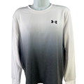 Under Armour Women's Gray/White Rival Terry Long Sleeve Shirt - S