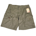 Pacific Trail Men's Tan Water Repellent Ripstop Cargo Shorts - 40
