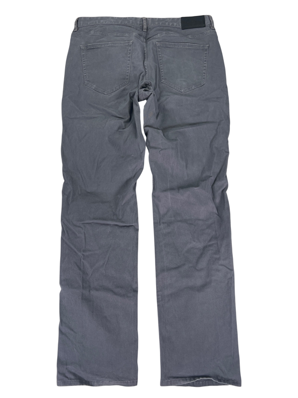 Michael Kors Men's Gray Tailored Fit Straight Leg Pants - 34x32 image 2