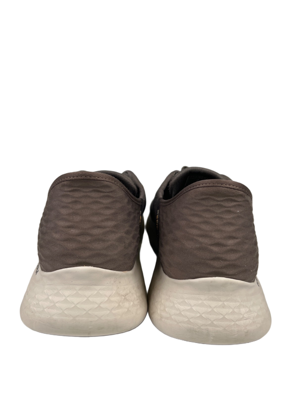 Skechers Men's Gray/Taupe Slip-In Go Walk Hands Free Sneakers - 11 Extra Wide image 4