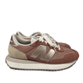New Balance Women's Pink Copper 237 Lace Up Sneakers - 9.5