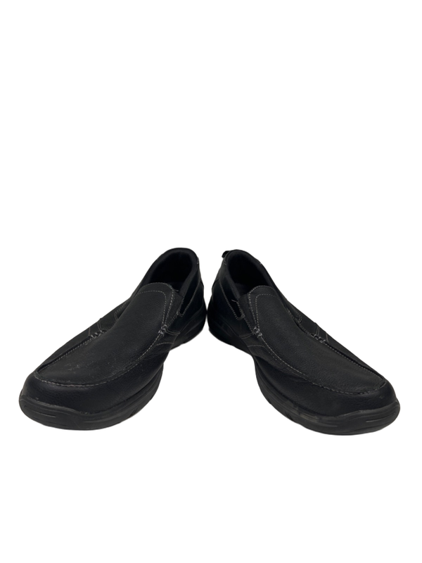 Skecher's Men's Black Relaxed Wide Fit Harper Forde Slip On Loafers - 10.5 Wide image 6