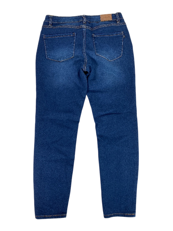 Tahari Women's Dark Wash Skinny Denim Jeans - 6/28 image 2