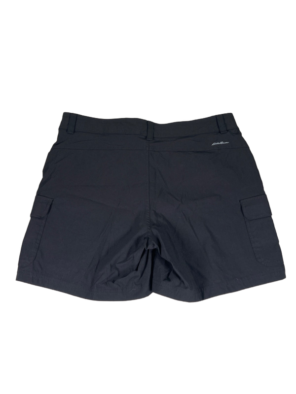 Eddie Bauer Women's Black Lightweight Cargo Hiking Shorts - 14 image 2