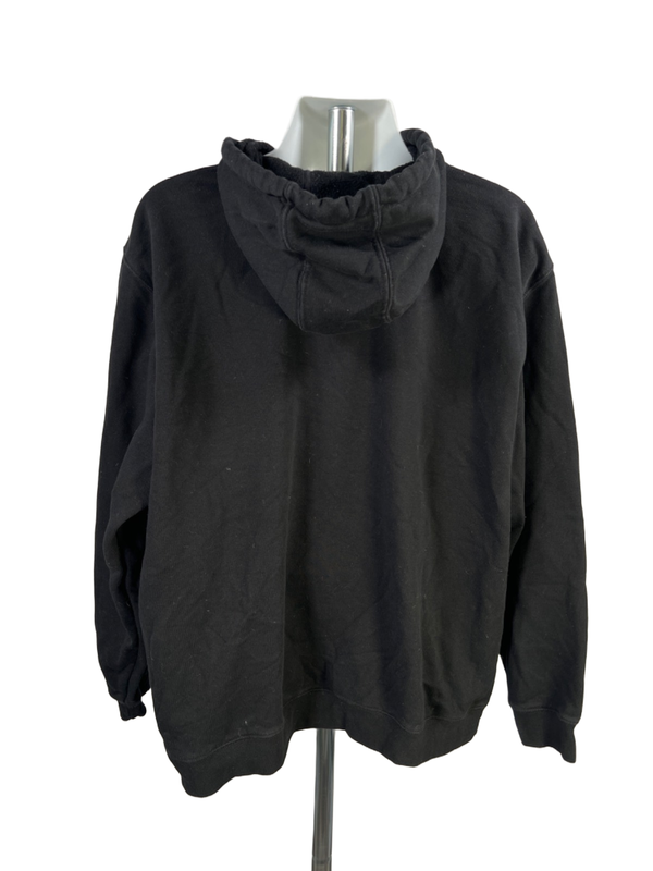 Carhartt Men's Black Clover Graphic Midweight Pullover Sweatshirt - 2XL image 2