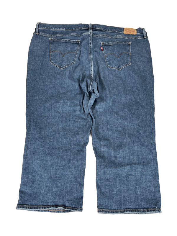 Levi's Women's Medium Wash 311 Shaping Skinny Capri Denim Jeans - 22W Plus image 2