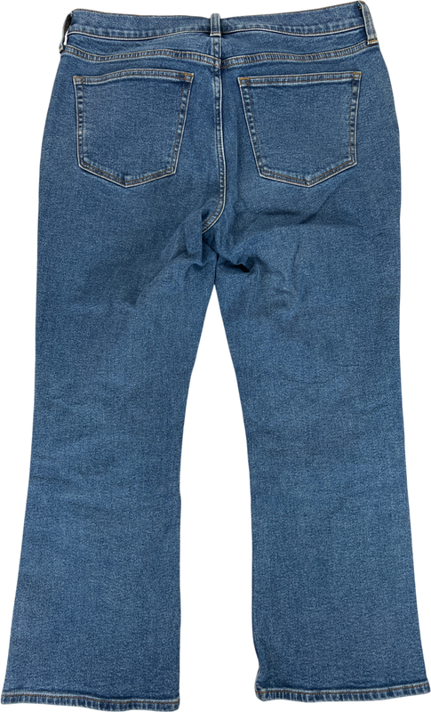 J.Crew Women’s Medium Wash Mid Rise Flare Crop Jeans - 29 image 2