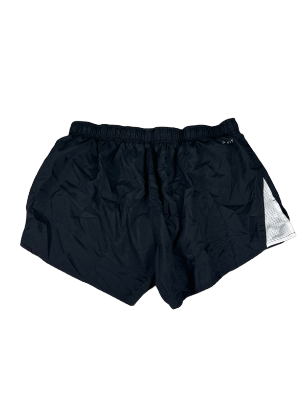 Nike Women's Black/White Dri-Fit Lined Pull On Athletic Shorts - L image 2