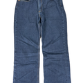 Levi's Men's Dark Wash 514 Straight Fit Denim Jeans - 38x30