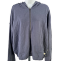 Vuori Women's Azure Blue Laguna Full Zip Hoodie Sweatshirt - L