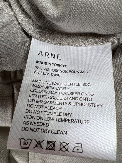 ARNE Men's Taupe/Gray Everyday Luxe Slim Fit Drawstring Pants - L image 4