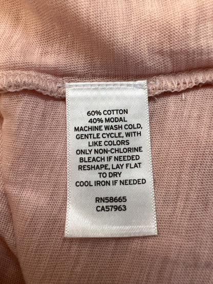 Caslon Women's Pink Lightweight Scoop Neck Short Sleeve Tee Shirt - XL image 4