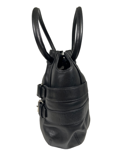 Cole Haan Women's Black Leather Hobo Shoulde Bag Purse W/ Dust Bag image 4