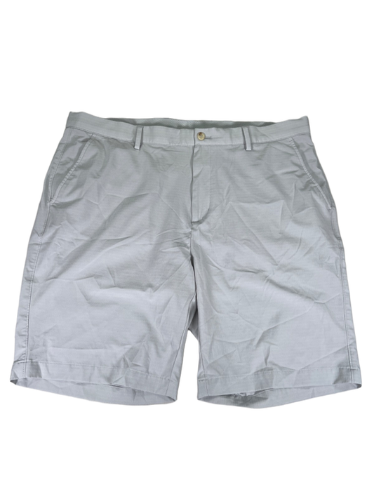 Greg Norman Men's Gray Jordan Performance Golf Shorts - 38