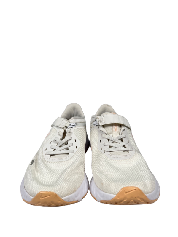 Nike Women's White/Coral Revolution 5 Flyease Running Shoes - 9 image 2