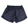 Under Armour Women's Gray/Blue Loose Fit Play Up Athletic Shorts - S