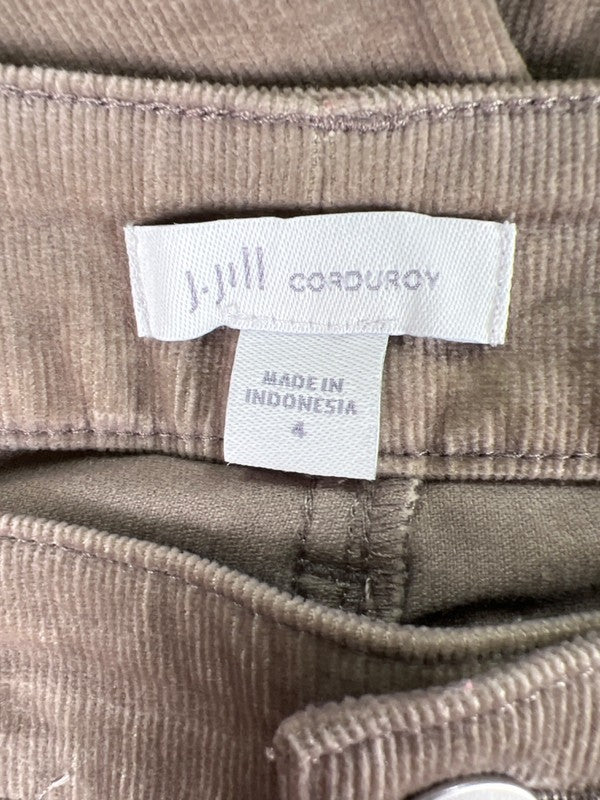 J.Jill Women's Brown Slim Boot Corduroy Jeans - 4 image 3