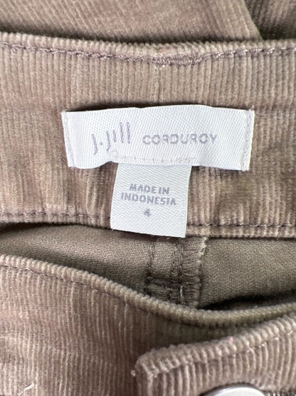 J.Jill Women's Brown Slim Boot Corduroy Jeans - 4 image 3