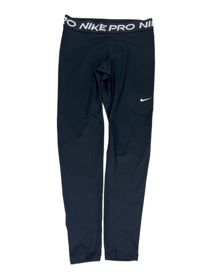 Nike Women's Black Dri-Fit Pull On Stretch Athletic Legging Pants - M