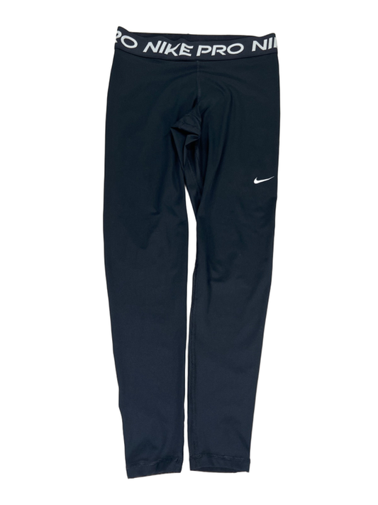 Nike Women's Black Dri-Fit Pull On Stretch Athletic Legging Pants - M