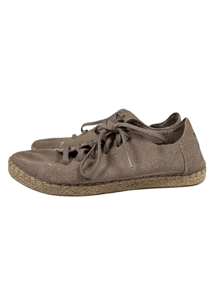 Toms Women's Beige/Suede Lace Up Espadrille Sneakers - 8 image 5