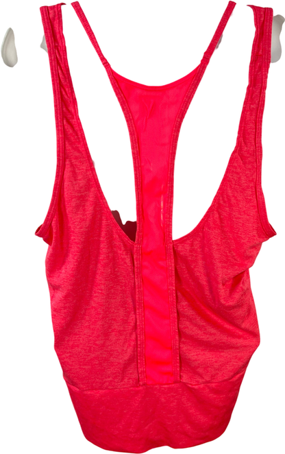 Nike Women’s Pink Sleeveless Cutout Training Tank Top - L image 2
