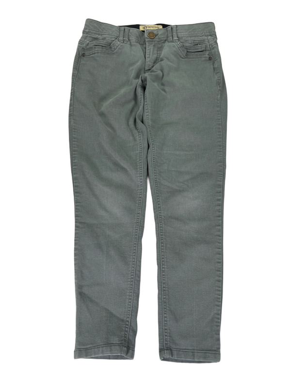 Democracy Women's Green Ab Technology Ankle Skinny Jeans - 6