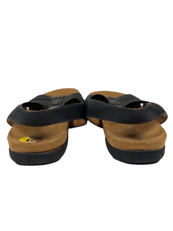 Natural Soul By Naturalizer Women's Dark Gray Amelia Slingback Sandals - 9 image 4