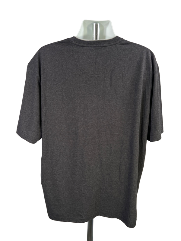 Izod Saltwater Men's Gray Relaxed Short Sleeve Pocket Front T-Shirt - XXL image 2