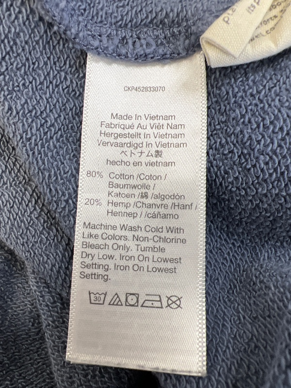 Madewell Women's Blue Long Sleeve Mockneck Sweatshirt - S image 4