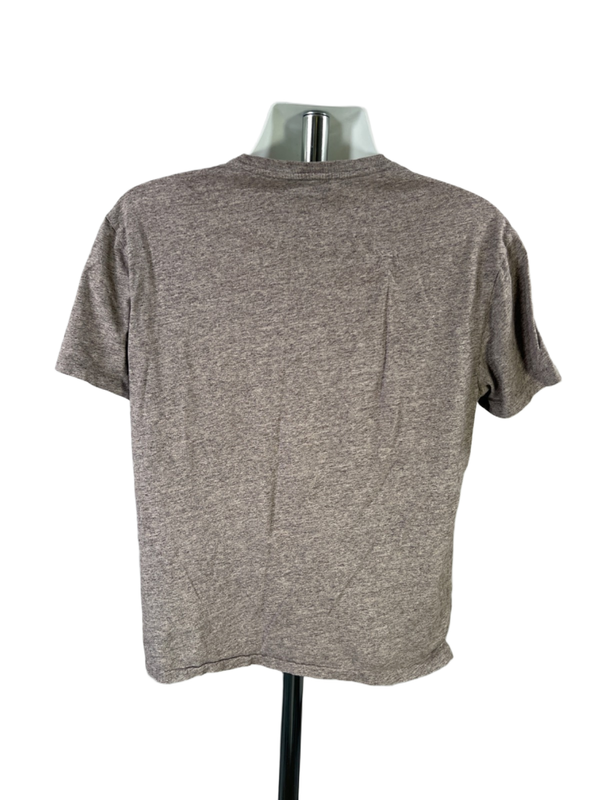 Ralph Lauren Polo Men's Gray Classic V Neck Heather Short Sleeve Tee Shirt - M image 2