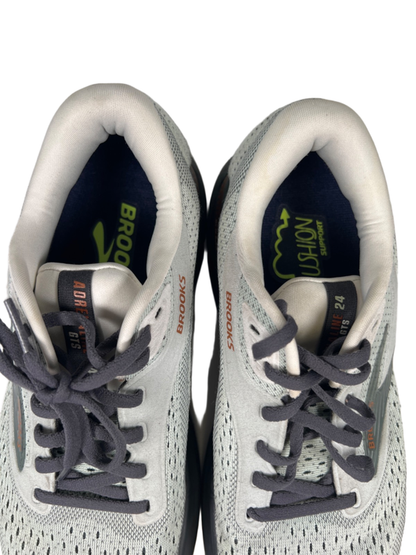 Brooks Women's Gray Adrenaline GTS Lace Up Athletic Shoes - 9.5 image 3