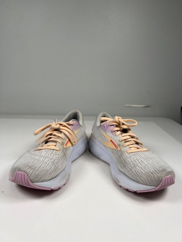 Brooks Women's Gray/Purple Ghost 16 Lace Up Running Athletic Shoes - 6.5 image 6