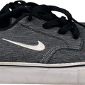 Nike SB Men’s Gray Canvas Low Top Lace Up Sneakers - 10