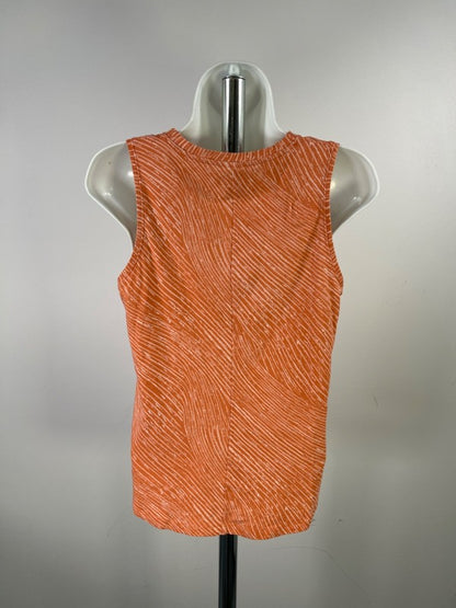 Calia Women's Orange Basic Sleeveless Tank Top - S image 2